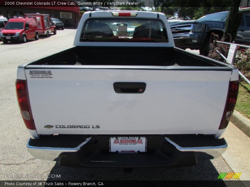 Summit White / Very Dark Pewter 2006 Chevrolet Colorado LT Crew Cab