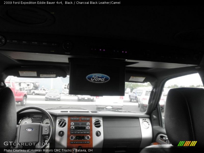 Black / Charcoal Black Leather/Camel 2009 Ford Expedition Eddie Bauer 4x4