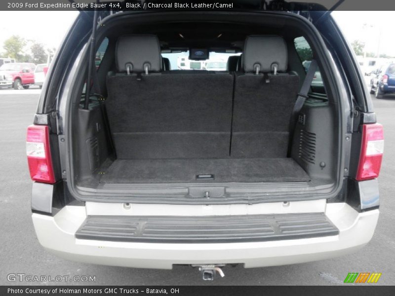 Black / Charcoal Black Leather/Camel 2009 Ford Expedition Eddie Bauer 4x4