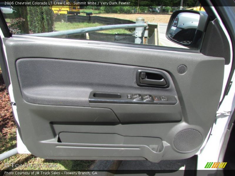 Summit White / Very Dark Pewter 2006 Chevrolet Colorado LT Crew Cab