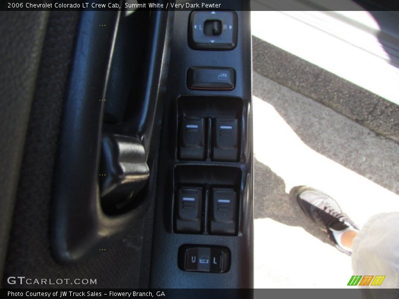 Summit White / Very Dark Pewter 2006 Chevrolet Colorado LT Crew Cab