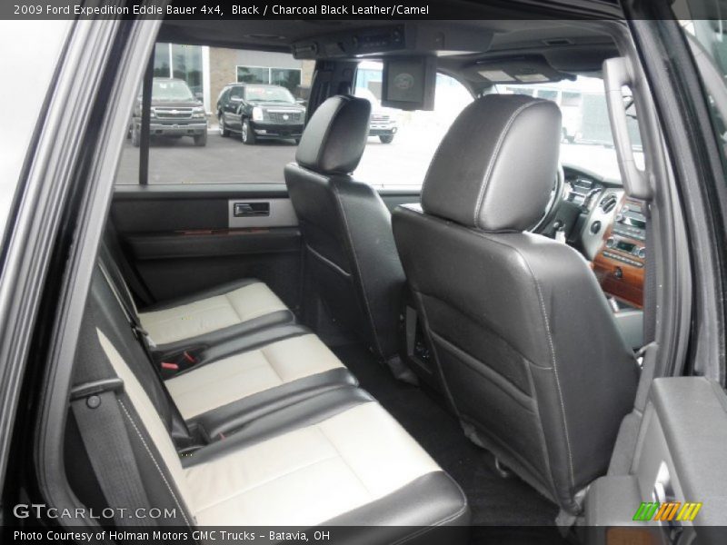 Black / Charcoal Black Leather/Camel 2009 Ford Expedition Eddie Bauer 4x4