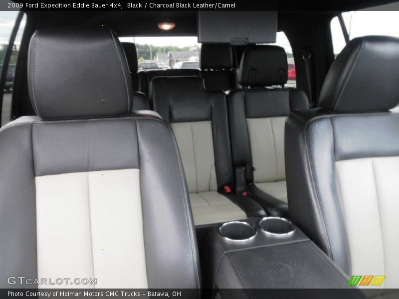 Black / Charcoal Black Leather/Camel 2009 Ford Expedition Eddie Bauer 4x4
