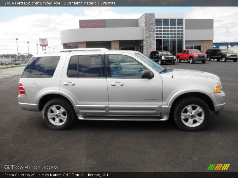 Silver Birch Metallic / Graphite 2004 Ford Explorer Limited 4x4