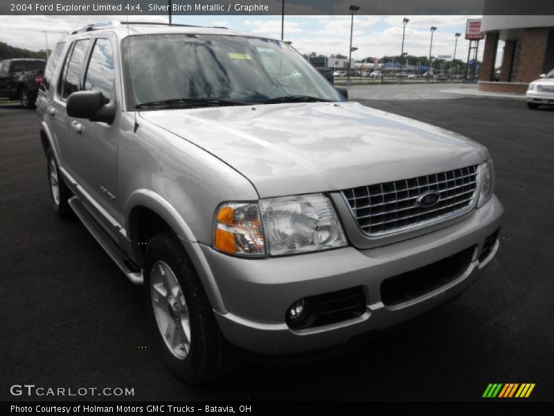 Silver Birch Metallic / Graphite 2004 Ford Explorer Limited 4x4