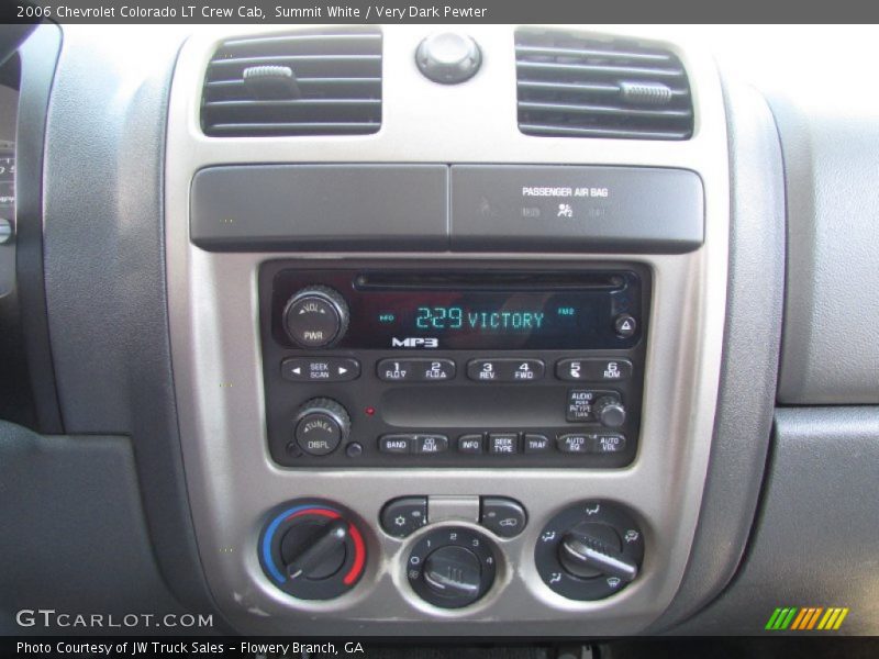 Summit White / Very Dark Pewter 2006 Chevrolet Colorado LT Crew Cab
