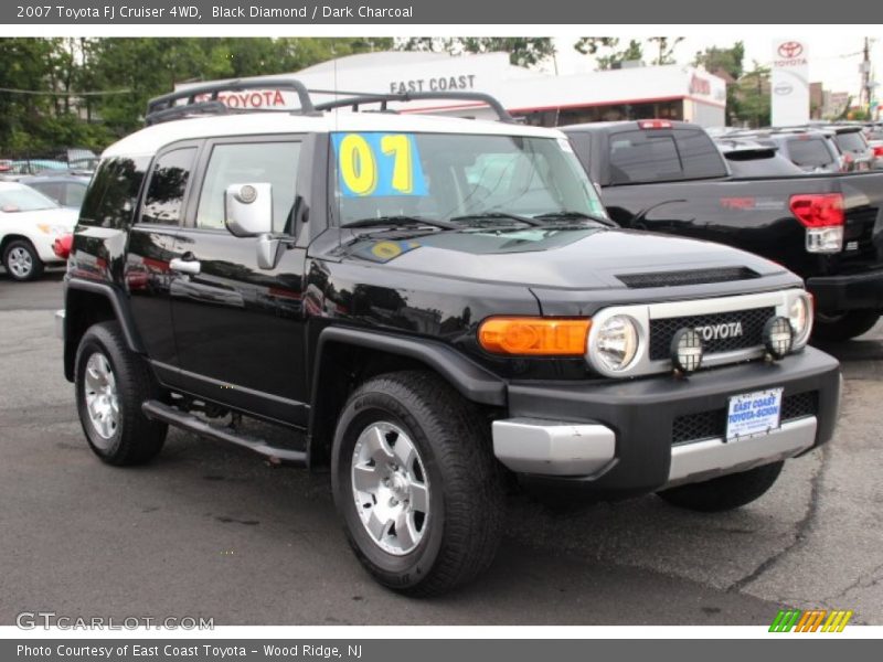 Black Diamond / Dark Charcoal 2007 Toyota FJ Cruiser 4WD