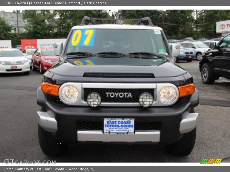 Black Diamond / Dark Charcoal 2007 Toyota FJ Cruiser 4WD