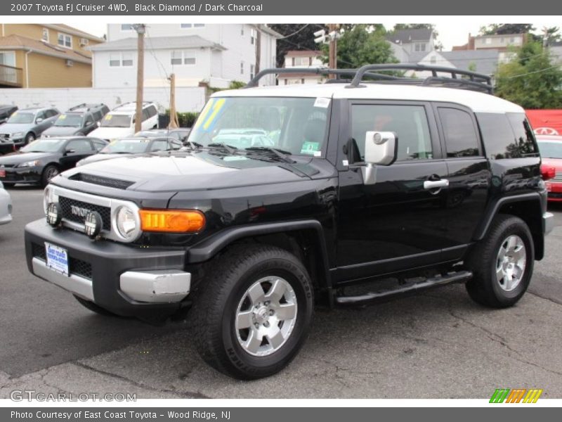 Black Diamond / Dark Charcoal 2007 Toyota FJ Cruiser 4WD