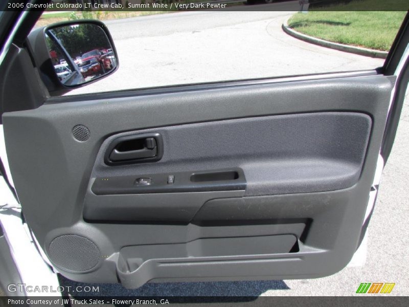 Summit White / Very Dark Pewter 2006 Chevrolet Colorado LT Crew Cab