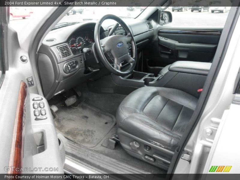 Silver Birch Metallic / Graphite 2004 Ford Explorer Limited 4x4
