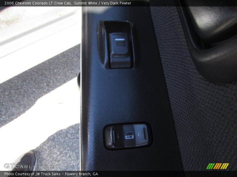 Summit White / Very Dark Pewter 2006 Chevrolet Colorado LT Crew Cab