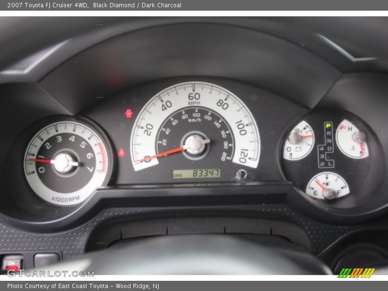 Black Diamond / Dark Charcoal 2007 Toyota FJ Cruiser 4WD