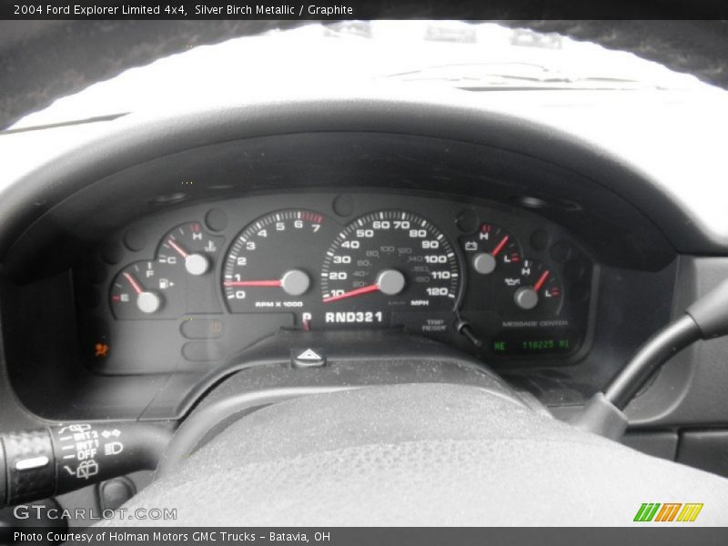 Silver Birch Metallic / Graphite 2004 Ford Explorer Limited 4x4