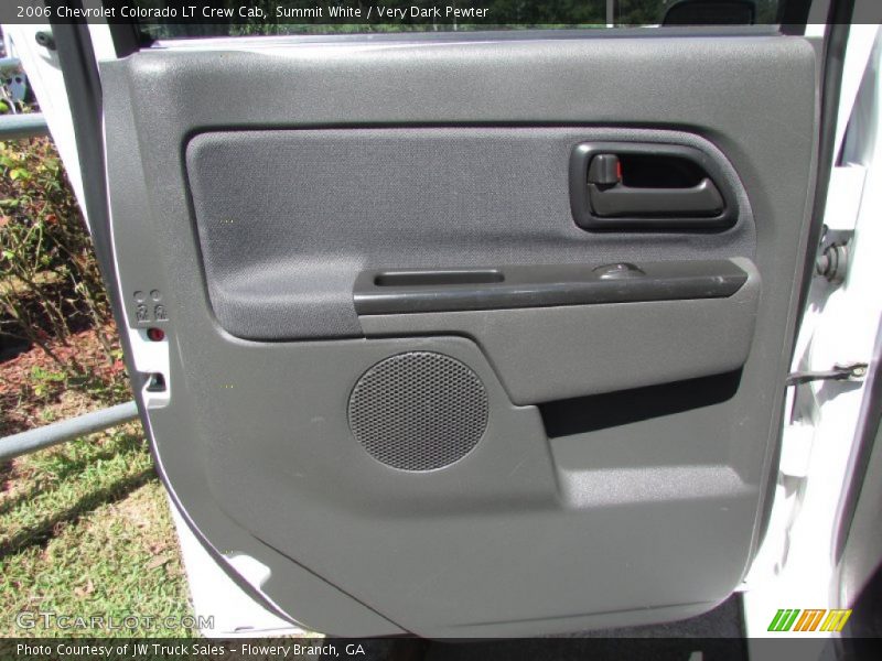 Summit White / Very Dark Pewter 2006 Chevrolet Colorado LT Crew Cab