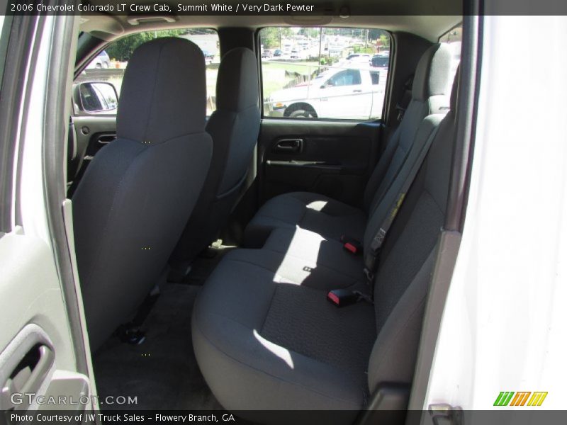 Summit White / Very Dark Pewter 2006 Chevrolet Colorado LT Crew Cab
