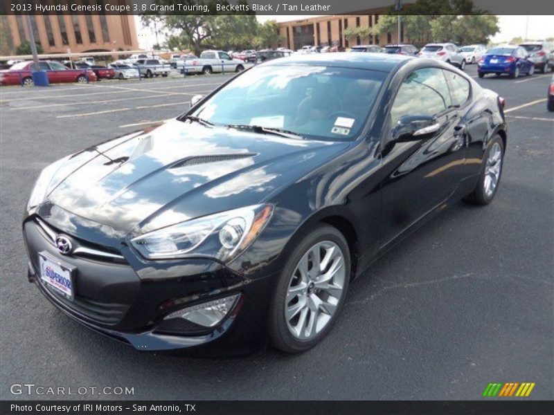 Becketts Black / Tan Leather 2013 Hyundai Genesis Coupe 3.8 Grand Touring