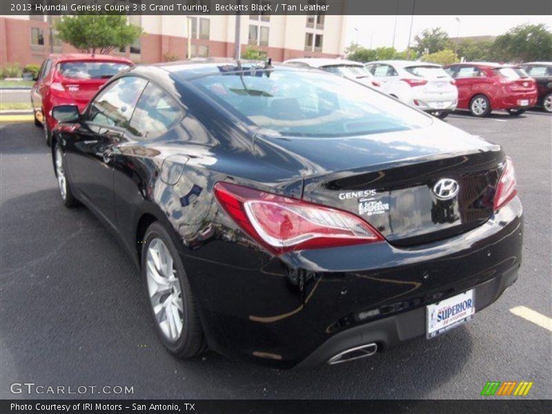 Becketts Black / Tan Leather 2013 Hyundai Genesis Coupe 3.8 Grand Touring