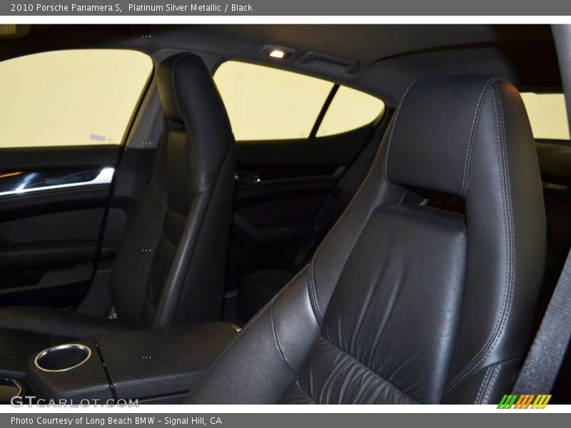 Platinum Silver Metallic / Black 2010 Porsche Panamera S