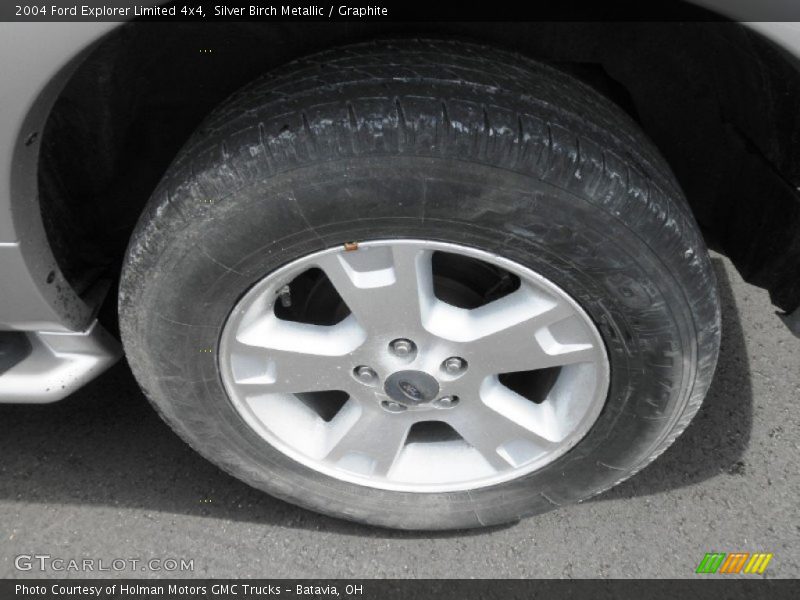 Silver Birch Metallic / Graphite 2004 Ford Explorer Limited 4x4