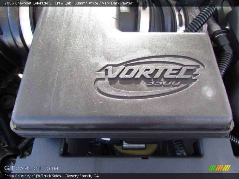 Summit White / Very Dark Pewter 2006 Chevrolet Colorado LT Crew Cab