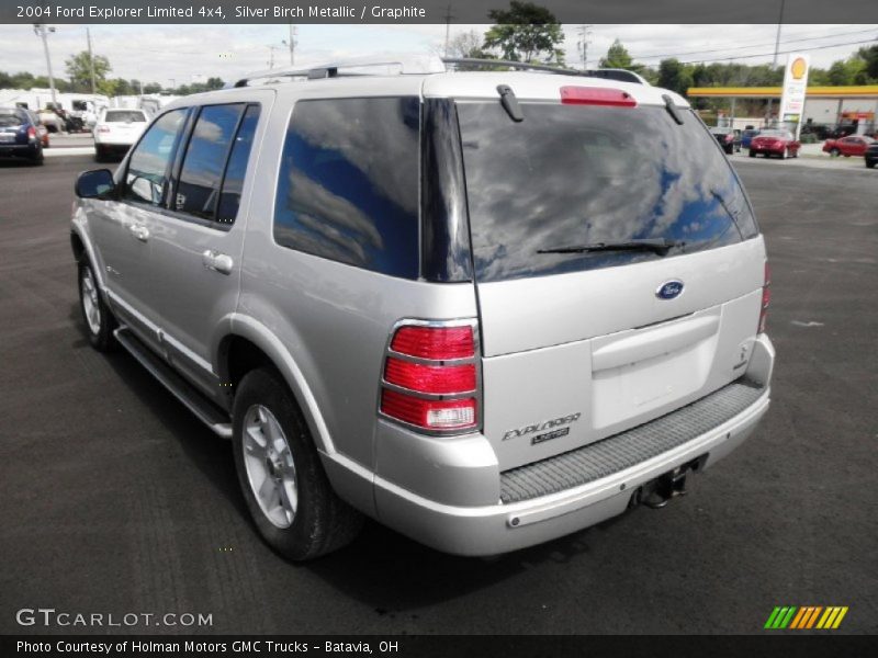 Silver Birch Metallic / Graphite 2004 Ford Explorer Limited 4x4