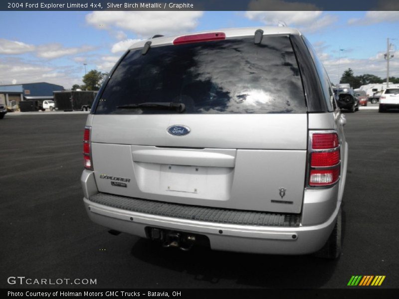 Silver Birch Metallic / Graphite 2004 Ford Explorer Limited 4x4