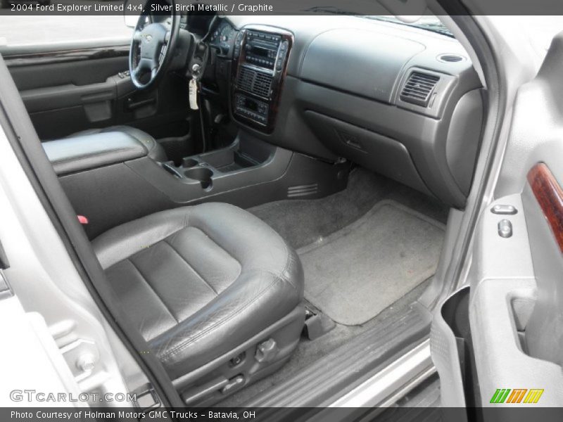 Silver Birch Metallic / Graphite 2004 Ford Explorer Limited 4x4