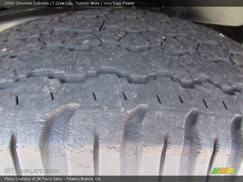 Summit White / Very Dark Pewter 2006 Chevrolet Colorado LT Crew Cab