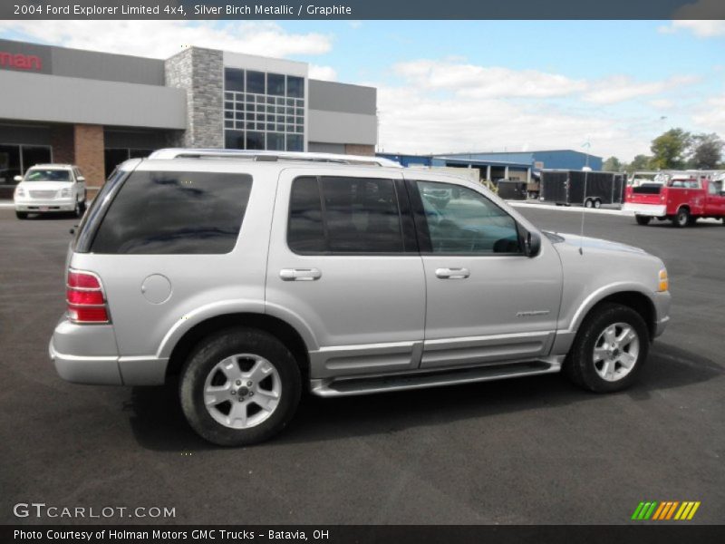 Silver Birch Metallic / Graphite 2004 Ford Explorer Limited 4x4