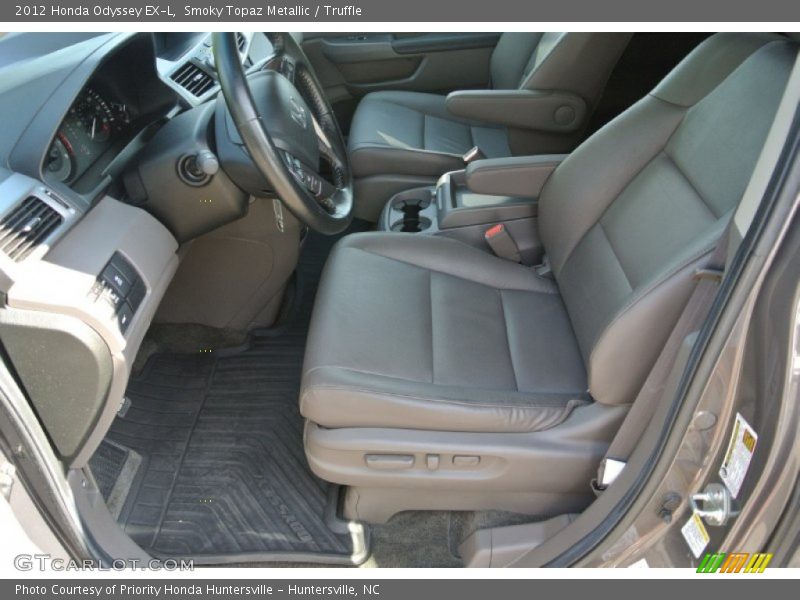 Smoky Topaz Metallic / Truffle 2012 Honda Odyssey EX-L