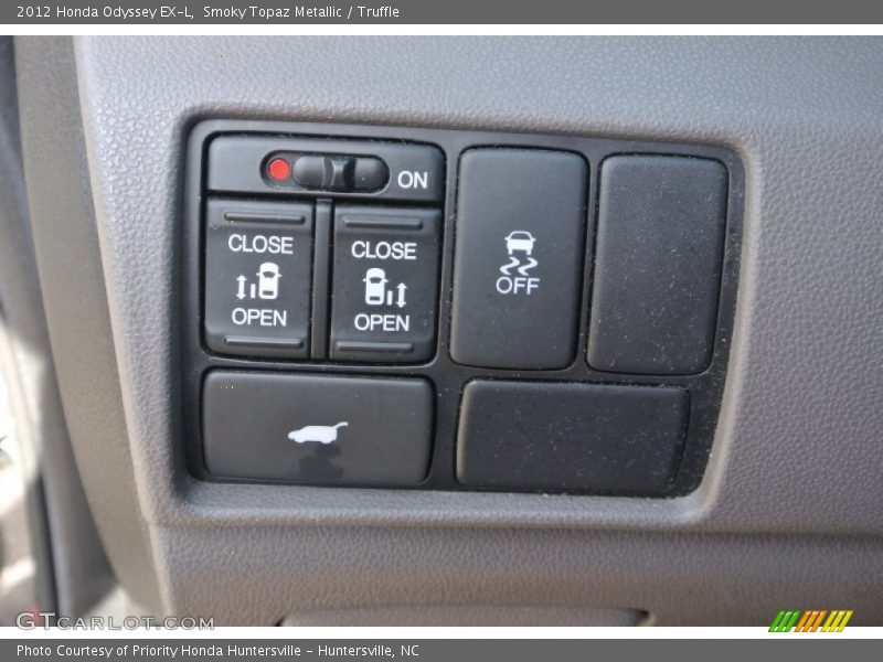 Smoky Topaz Metallic / Truffle 2012 Honda Odyssey EX-L