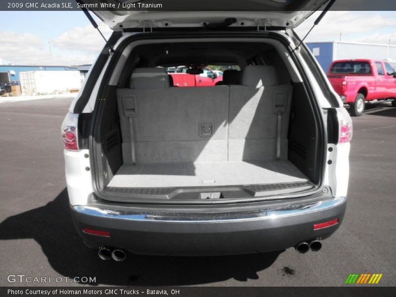 Summit White / Light Titanium 2009 GMC Acadia SLE