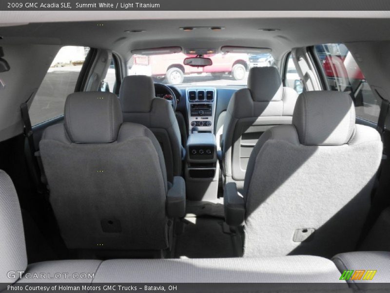 Summit White / Light Titanium 2009 GMC Acadia SLE