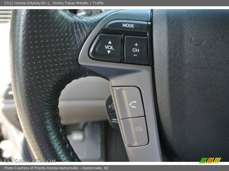 Smoky Topaz Metallic / Truffle 2012 Honda Odyssey EX-L