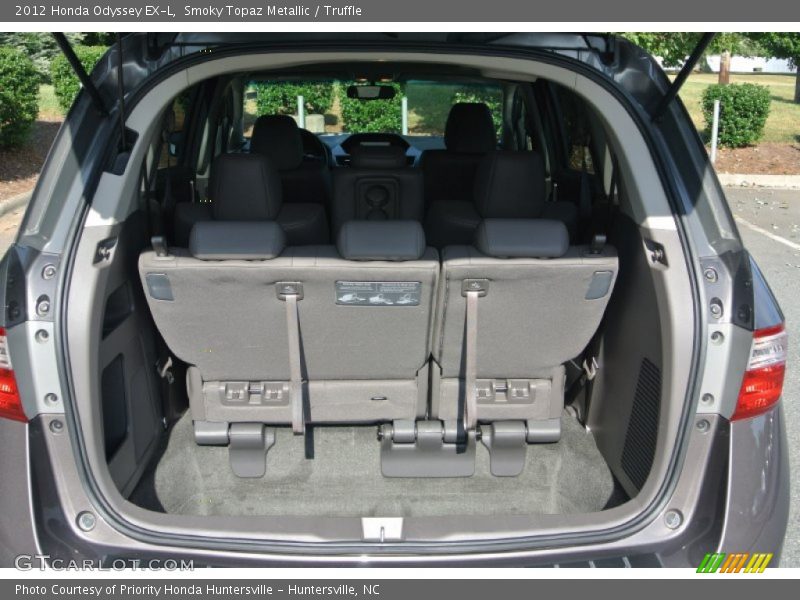Smoky Topaz Metallic / Truffle 2012 Honda Odyssey EX-L