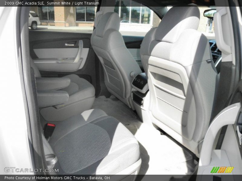 Summit White / Light Titanium 2009 GMC Acadia SLE