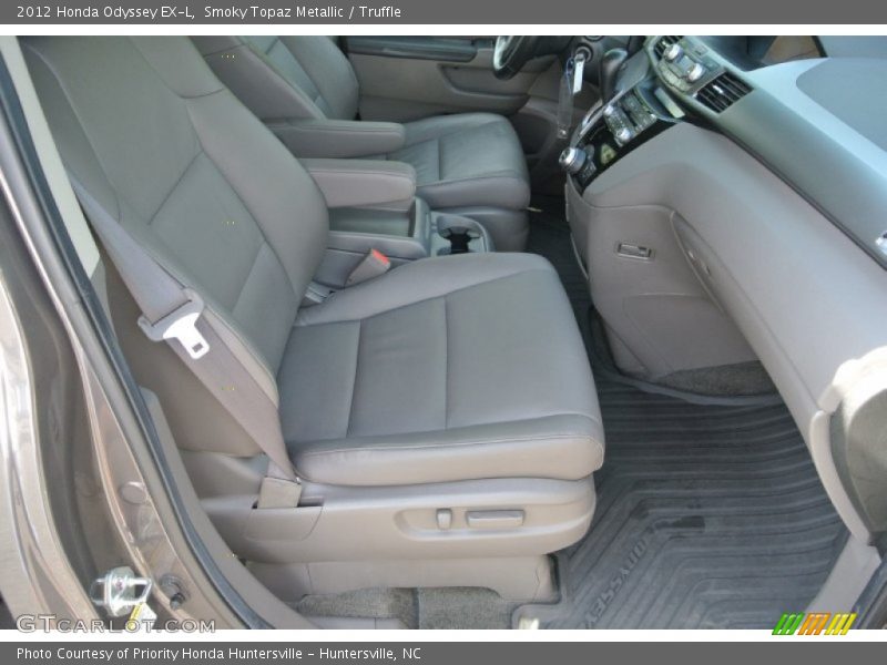 Smoky Topaz Metallic / Truffle 2012 Honda Odyssey EX-L