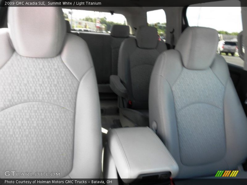 Summit White / Light Titanium 2009 GMC Acadia SLE