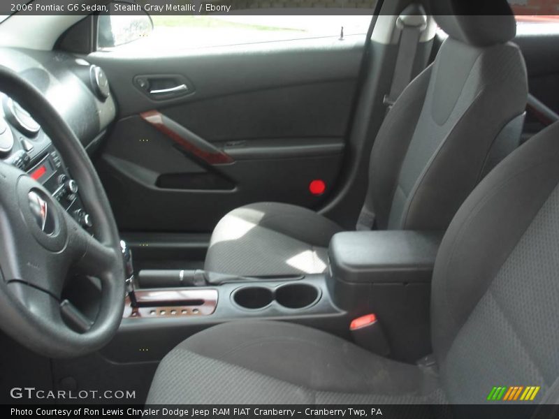 Stealth Gray Metallic / Ebony 2006 Pontiac G6 Sedan