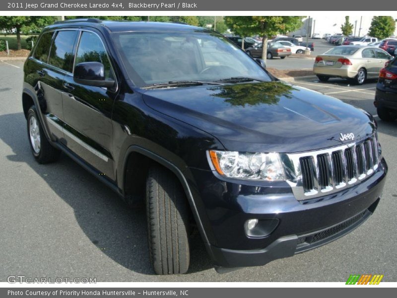 Blackberry Pearl / Black 2011 Jeep Grand Cherokee Laredo 4x4