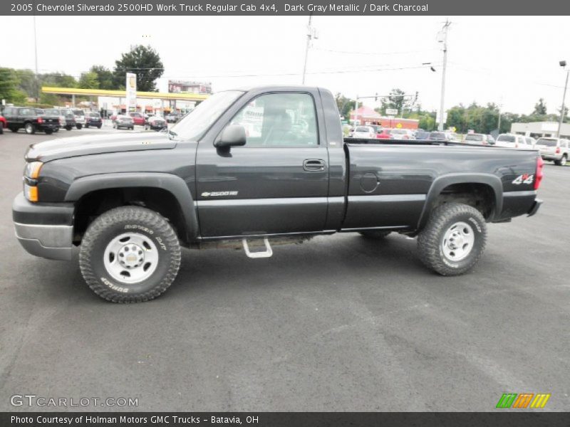 Dark Gray Metallic / Dark Charcoal 2005 Chevrolet Silverado 2500HD Work Truck Regular Cab 4x4