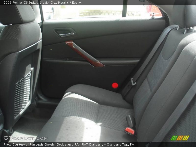 Stealth Gray Metallic / Ebony 2006 Pontiac G6 Sedan