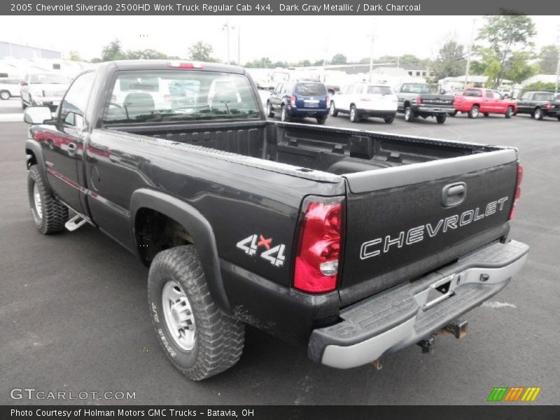 Dark Gray Metallic / Dark Charcoal 2005 Chevrolet Silverado 2500HD Work Truck Regular Cab 4x4
