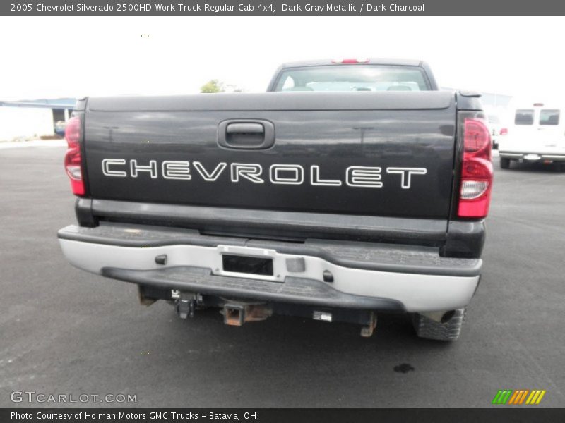 Dark Gray Metallic / Dark Charcoal 2005 Chevrolet Silverado 2500HD Work Truck Regular Cab 4x4