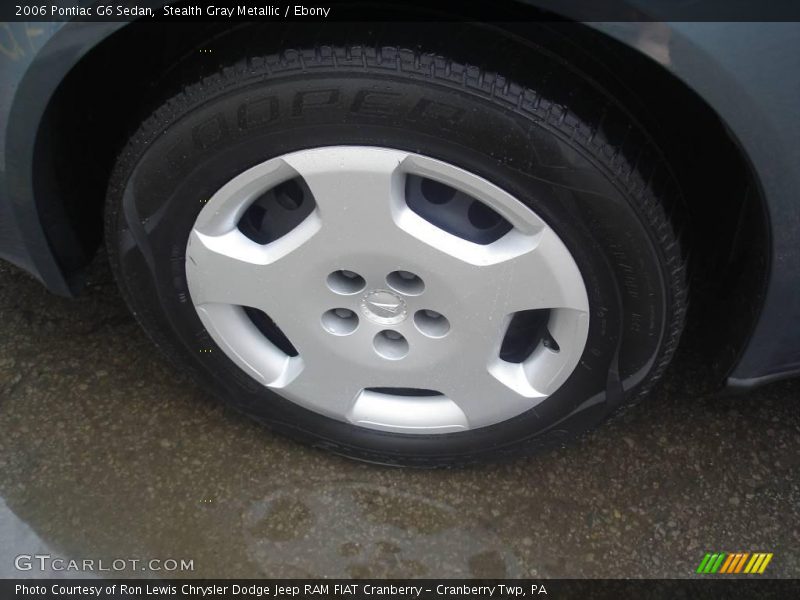 Stealth Gray Metallic / Ebony 2006 Pontiac G6 Sedan