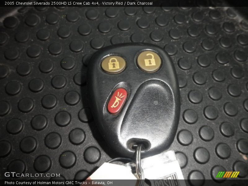 Victory Red / Dark Charcoal 2005 Chevrolet Silverado 2500HD LS Crew Cab 4x4