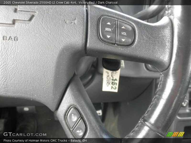 Victory Red / Dark Charcoal 2005 Chevrolet Silverado 2500HD LS Crew Cab 4x4