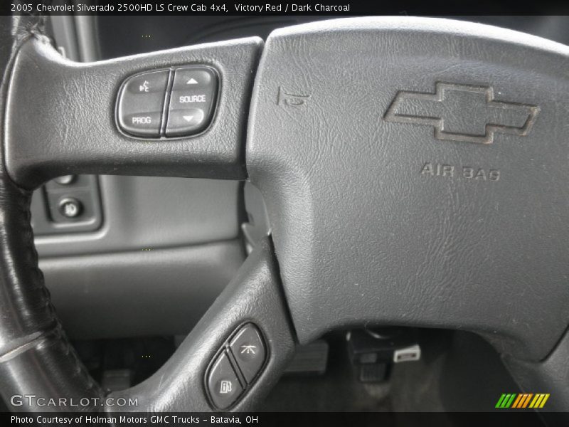 Victory Red / Dark Charcoal 2005 Chevrolet Silverado 2500HD LS Crew Cab 4x4