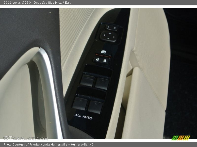 Deep Sea Blue Mica / Ecru 2011 Lexus IS 250